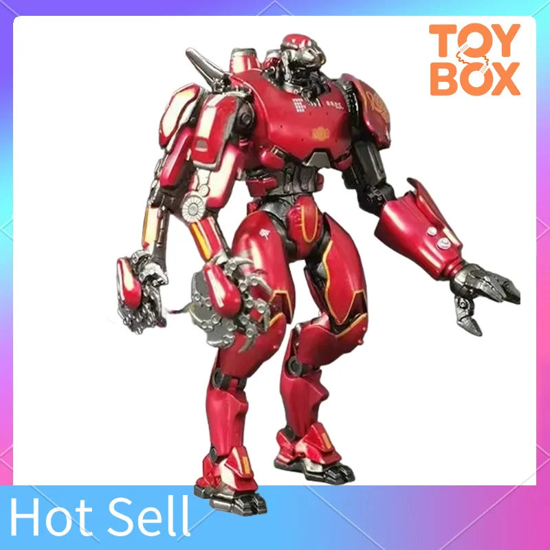 

В наличии Pacific Rim Gipsy Danger Crimson Typhoon, экшн-фигурка, модель, комплект, Коллекционная игрушка, Мех, воин, гараж, праздничные подарки