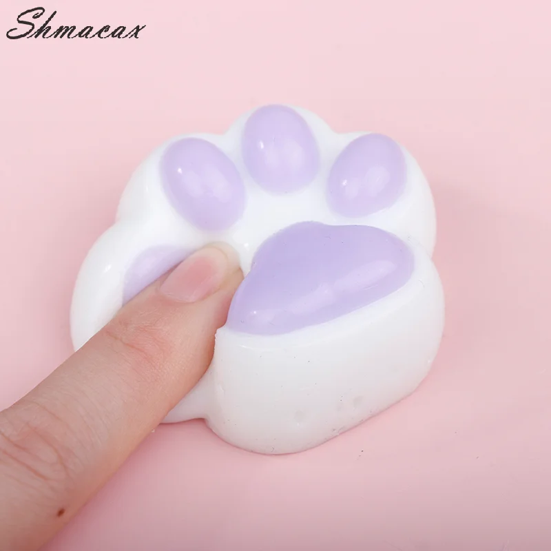 Cute Cat Paw Squeeze Toys Slow Rebound Decompression Toy Reduce Stress Decompression Kids Toy For Kids Sensory Toys