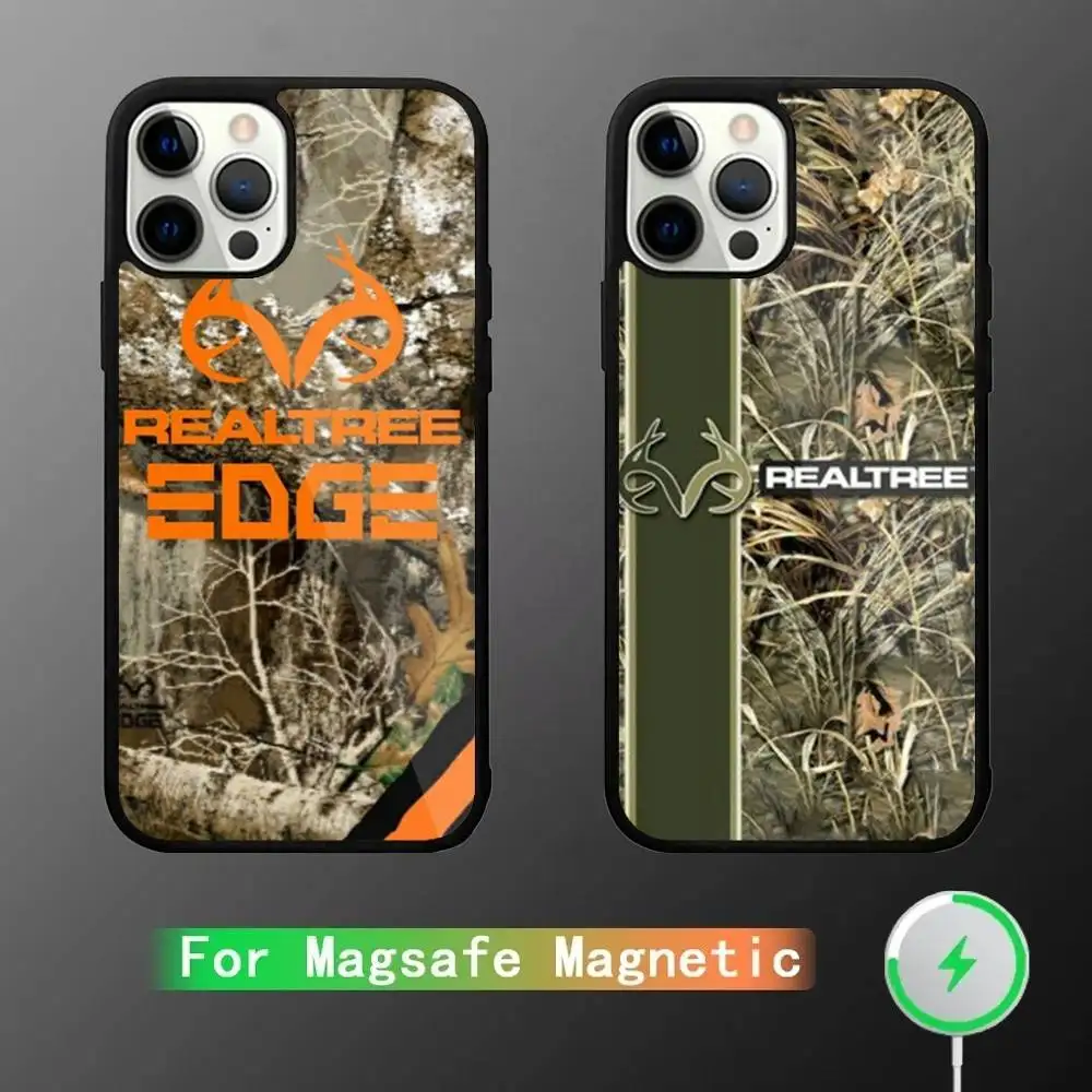 

Realtree Real Tree Camo Phone Case For iPhone 16,15,14,13,12,11,Pro,Max,Plus,Mini,SE New Magsafe Magnetic Wireless Charging