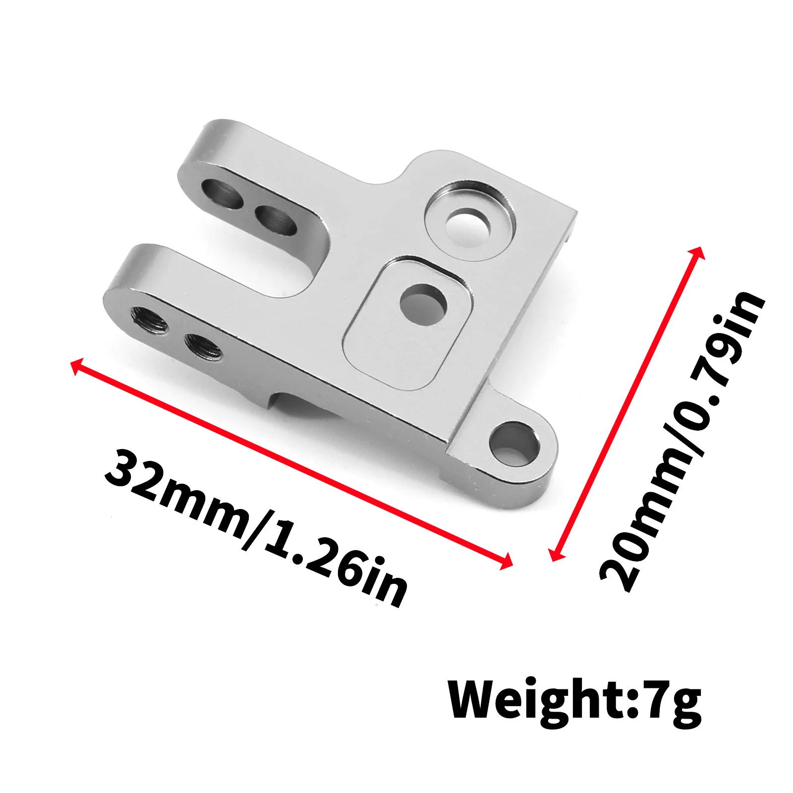 อะลูมินัมอัลลอย7075T แพนฮาร์ดเมาท์โลหะสำหรับ trxs TRX4 TRX6