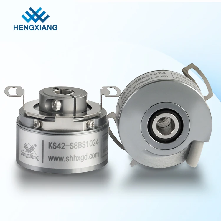 

HENGXIANG Optical incremental servo motor encoder rotary encoder K42 through hole micro shaft