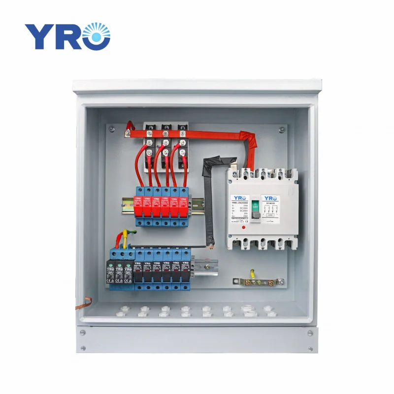 

Iron DC Photovoltaic Combiner 4 6 8 10 Input 1 Output 1000V Diode Distribution Box Waterproof