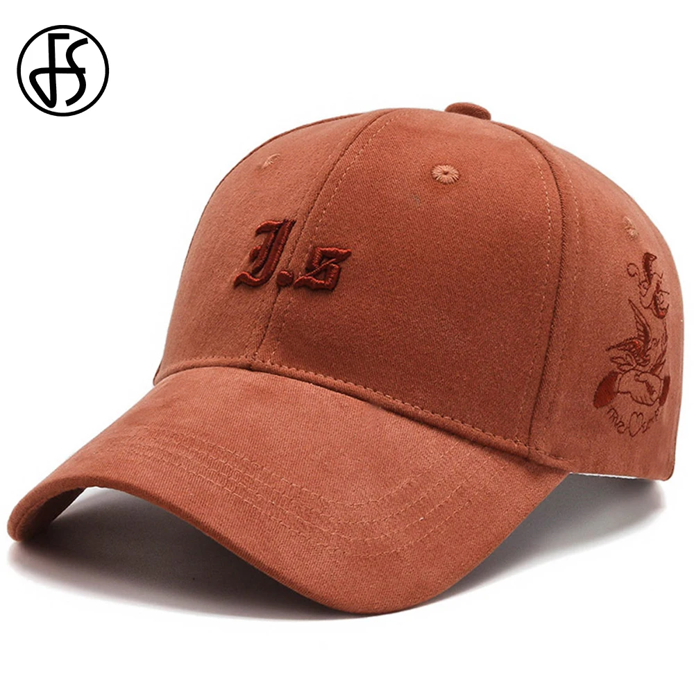 FS Stylish Yellow Orange Baseball Cap For Men High Quality Cotton Women Caps Summer Golf Hat Brand Designer Hats Casquette 2024