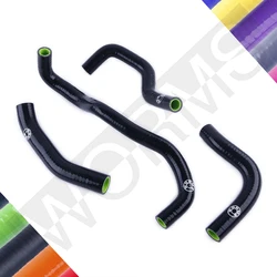 For 1999-2004 Kawasaki Vulcan 1500 Nomad VN1500 VN 1500 Silicone Radiator Coolant Hose Pipe Kit