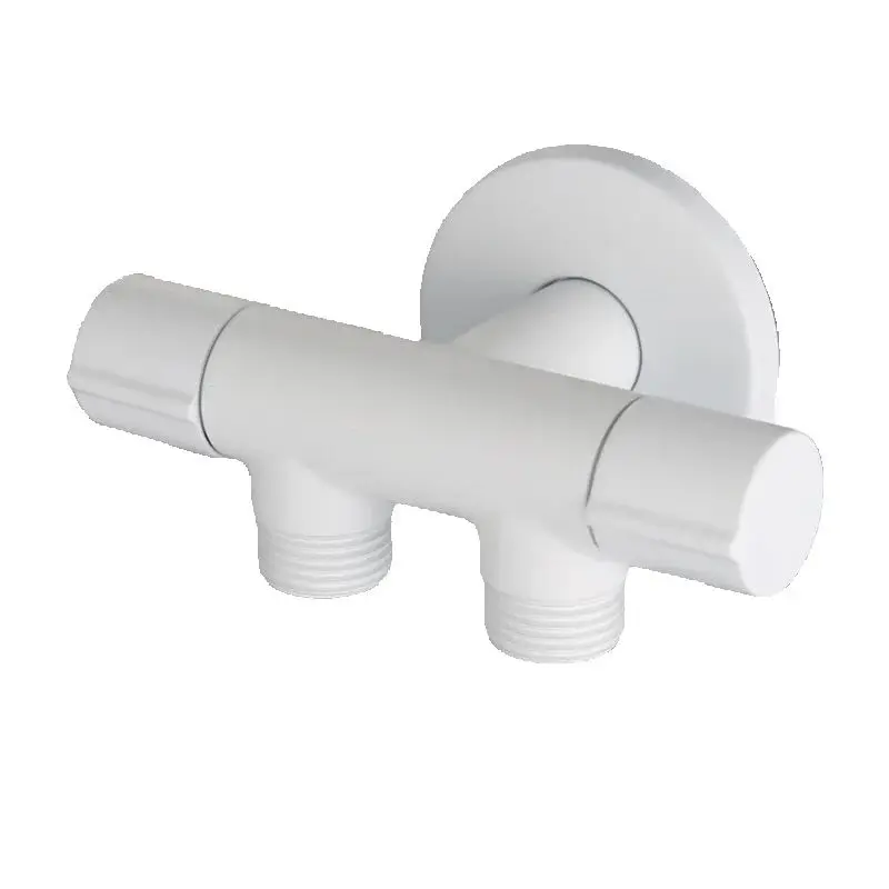Copper G1/2 Angle Valve water divider Dual Control Switch For Toilet Water Heater Bathroom Accessories