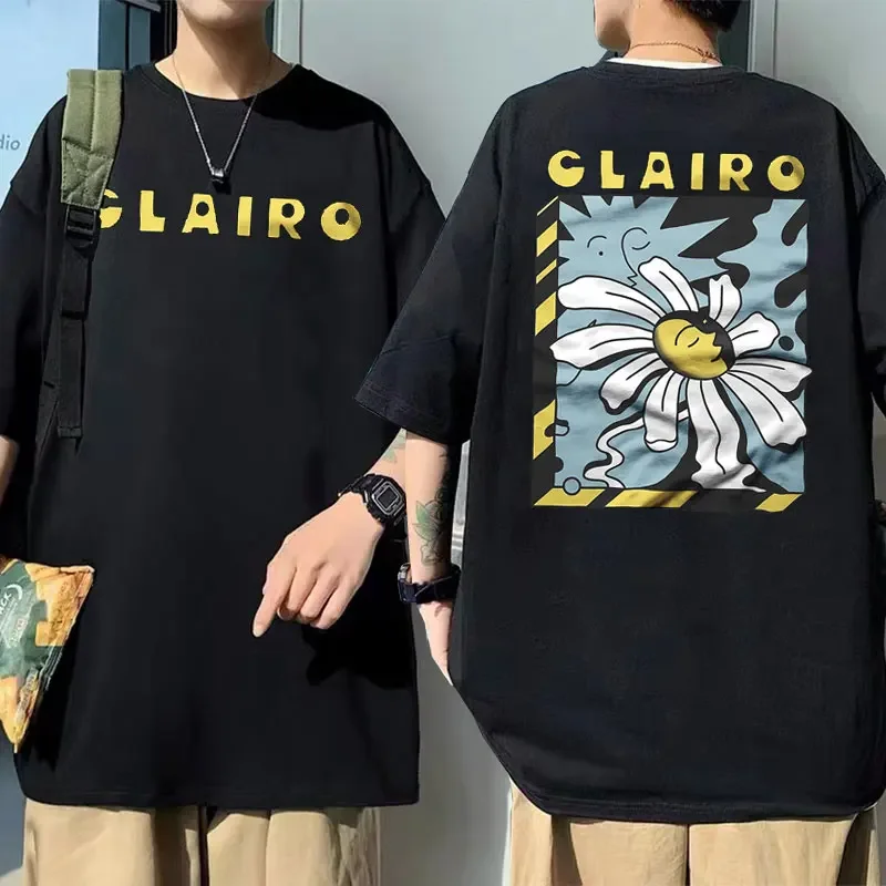 Clairo Summer Tour T Shirt Awesome Clairo Sling Print Tshirt Clairo Immunity T-shirts Men Women Fashion Casual Tees Short Sleeve