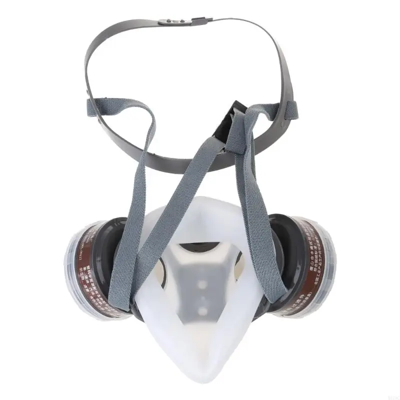 보호 안전성 호흡기 가스 마스크 가스 스프레이 전체 페이스 페이스 피스 호흡 용 W89C