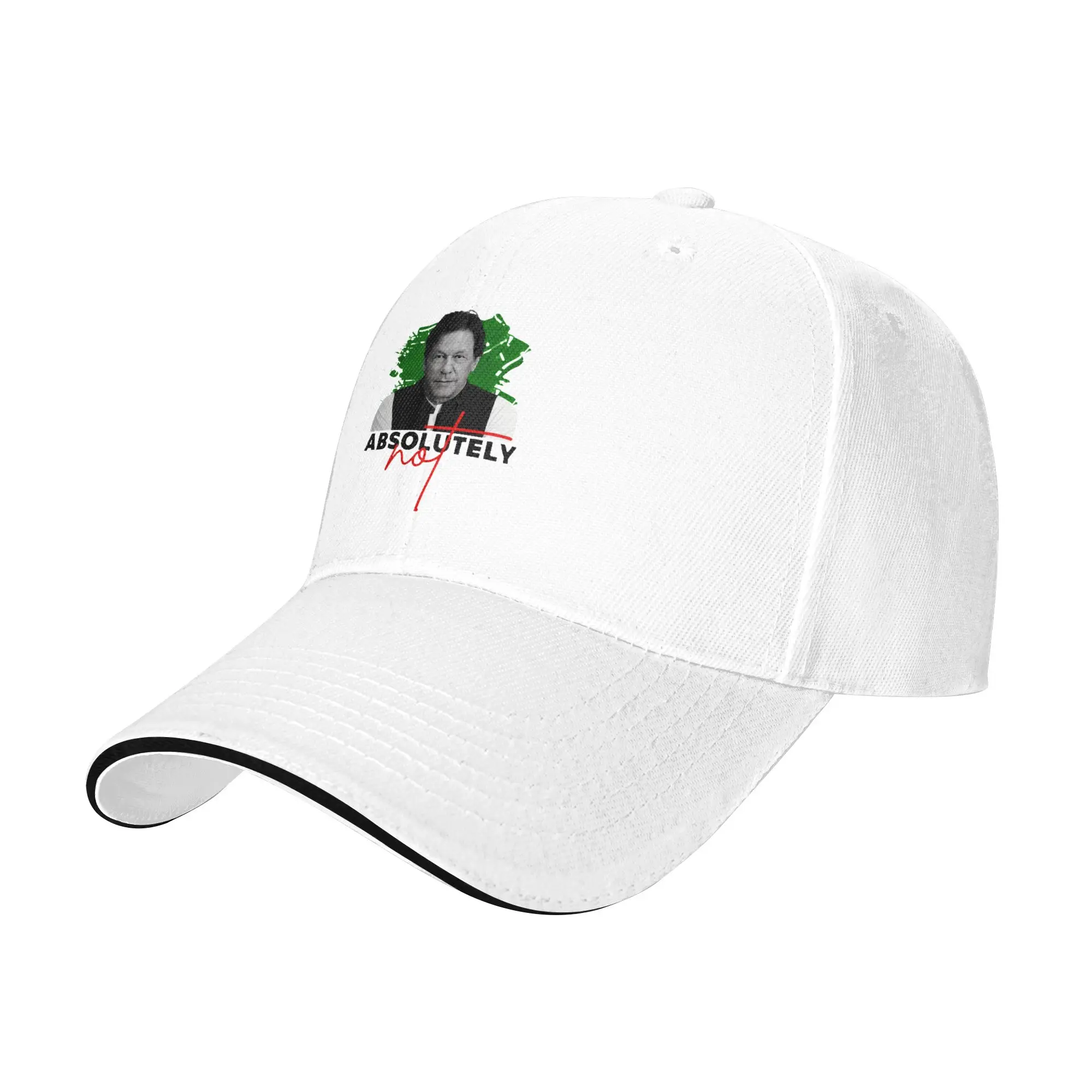 Casual Baseball Cap Absolutely Not Imran Khan Pti  Kpop Rock Hip Hop Hats For Unisex Sunscreen Fashion Baseball Caps