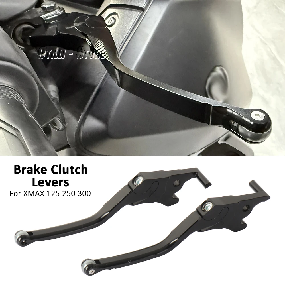 

New Motorcycle Brake Clutch Lever Handle Set For Yamaha X-MAX125 X-MAX250 X-MAX300 XMAX 125 Xmax 250 X-MAX 300