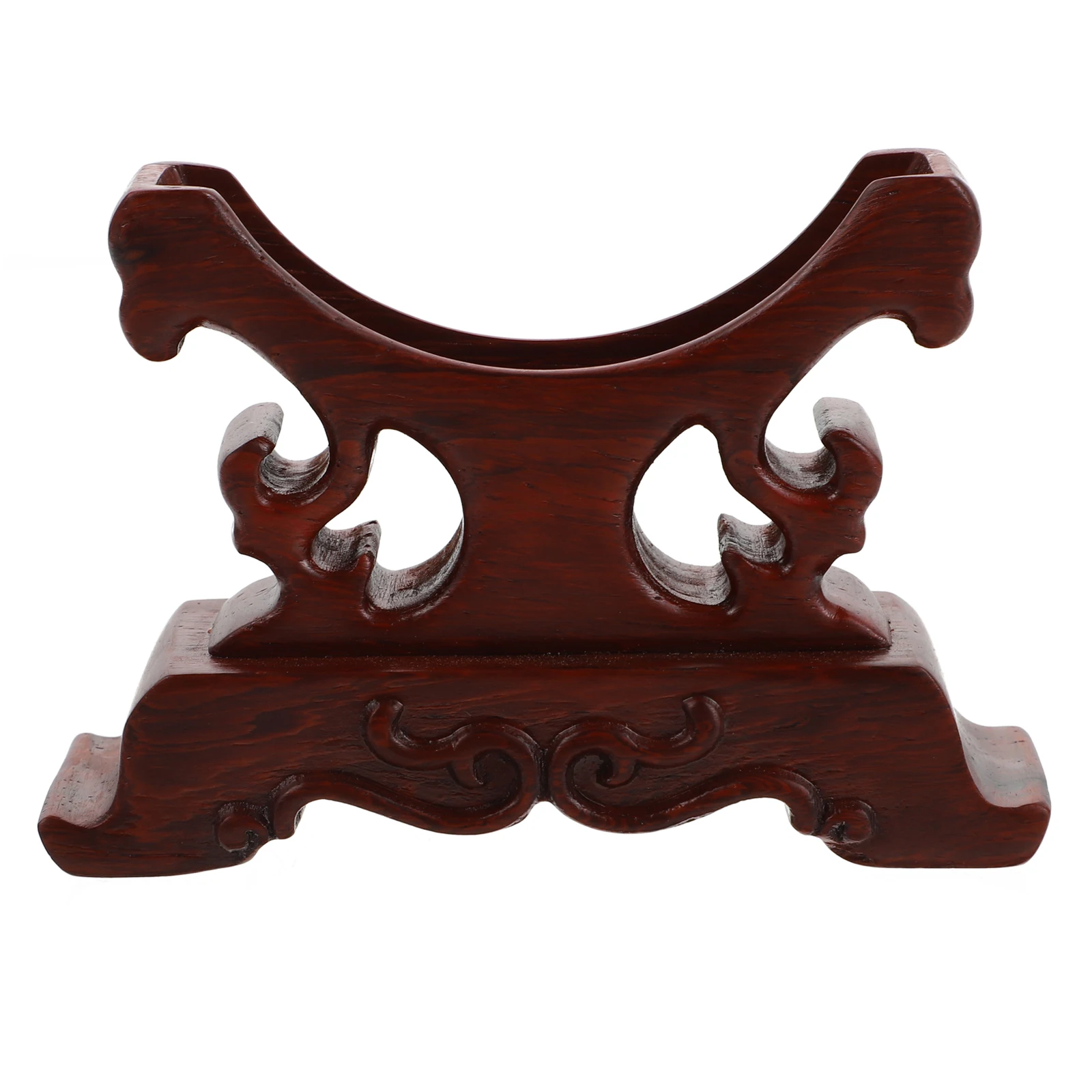 

1pc Wooden Bracelet Stand Elegant Stable Display Holder Jewelry Base for Retail Store Home Use Bangle Rack Organizer