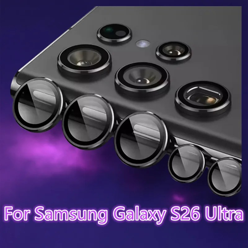 

Высококачественное металлическое защитное кольцо для объектива камеры Samsung Galaxy S26 S25 S24 S23 Ultra, совместимое с S26 Ultra