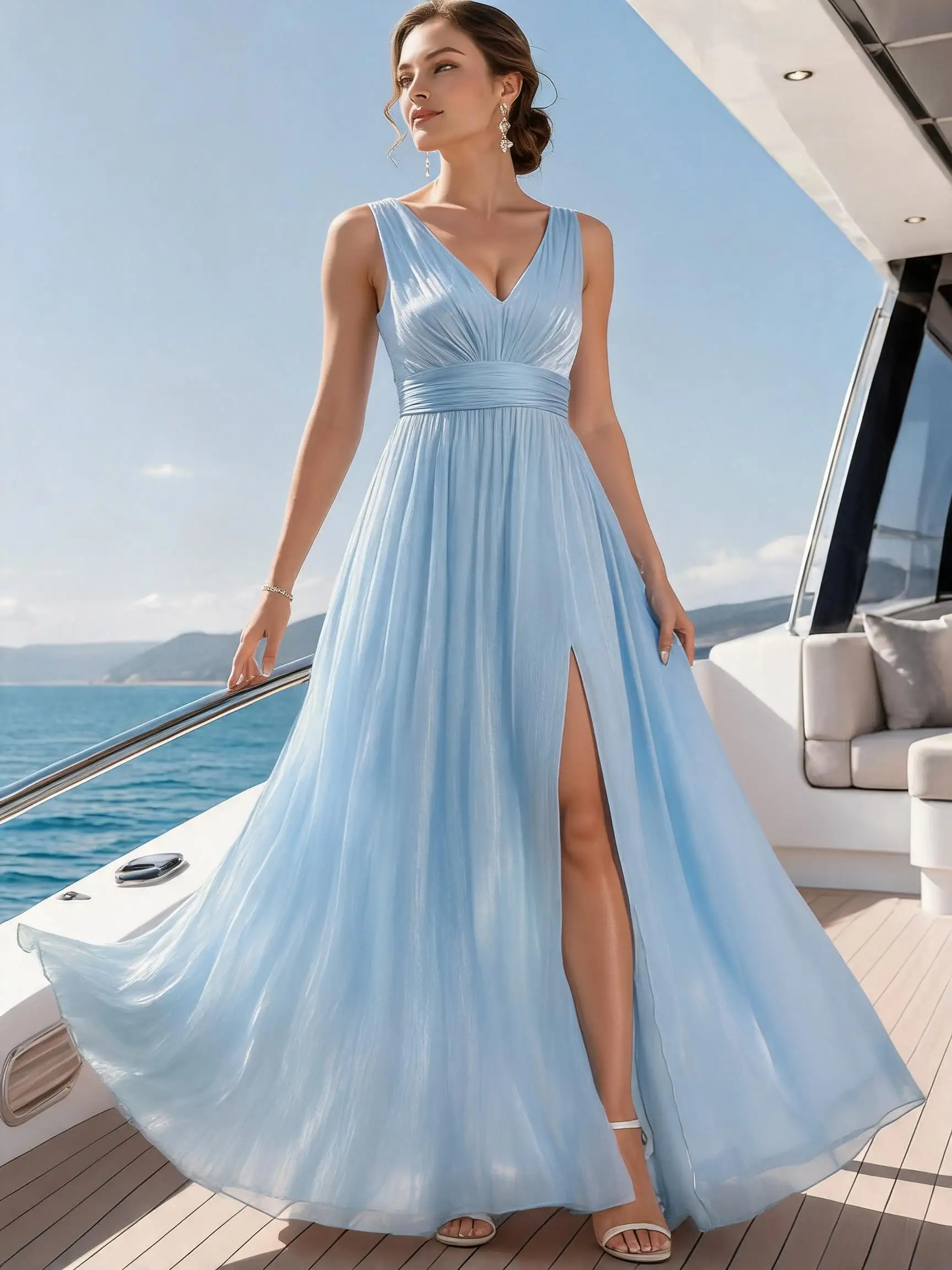 xucthhc-new-elegant-women-v-neck-formal-evening-dress-sparkle-chiffon-a-line-slit-wedding-party-bridesmaid-gown