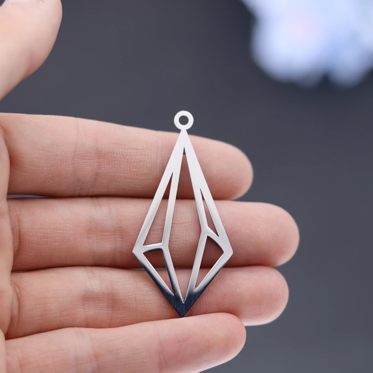 3pcs Flower Branch Charms DIY  - Jewelry Making Earrings review and price