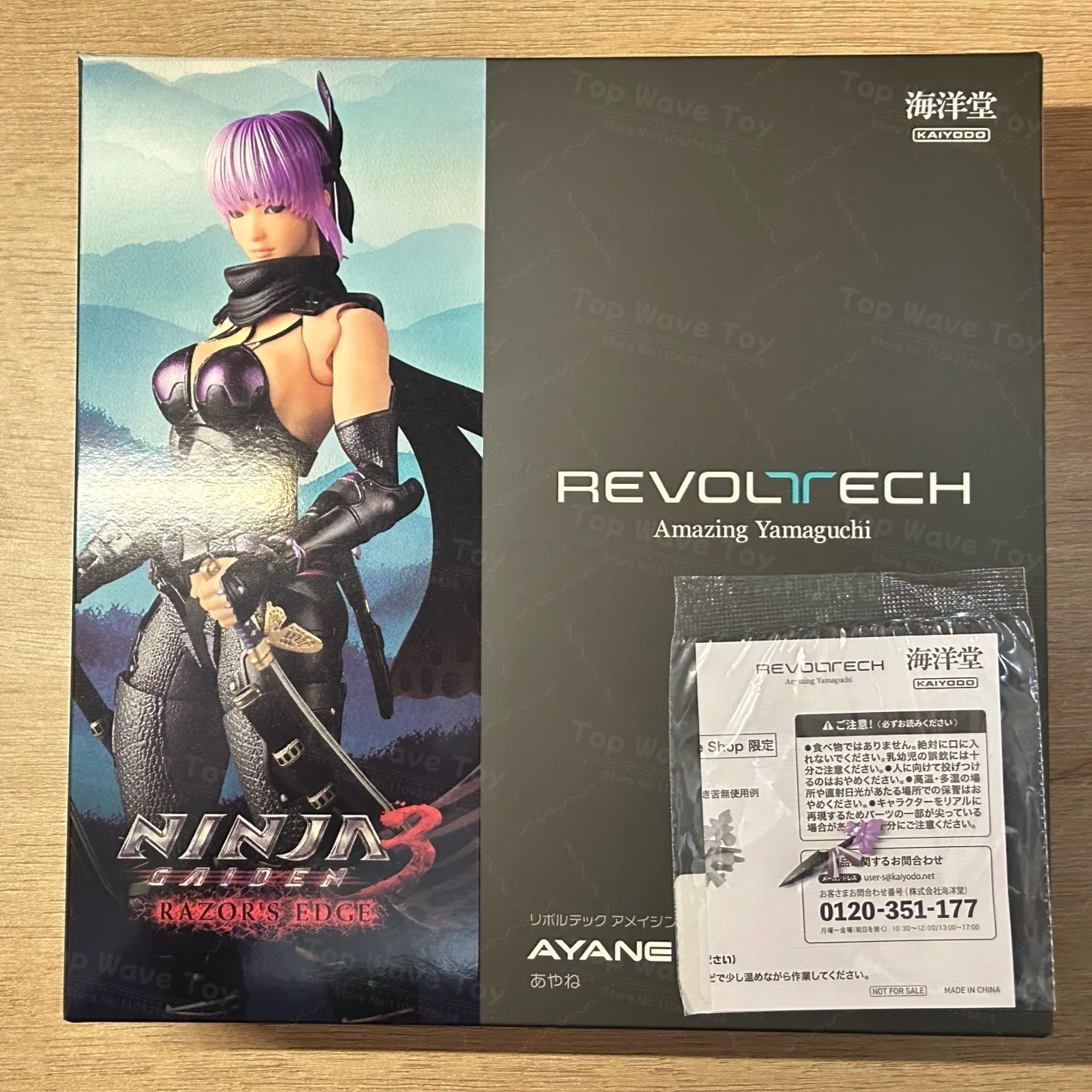 【NUEVO EN STOCK】 KAIYODO Ayane Revoltech increíble YAMAGUCHI Ninja Gaiden Ayane Ninja Gaiden figura de acción cuerpo modelo Juguetes