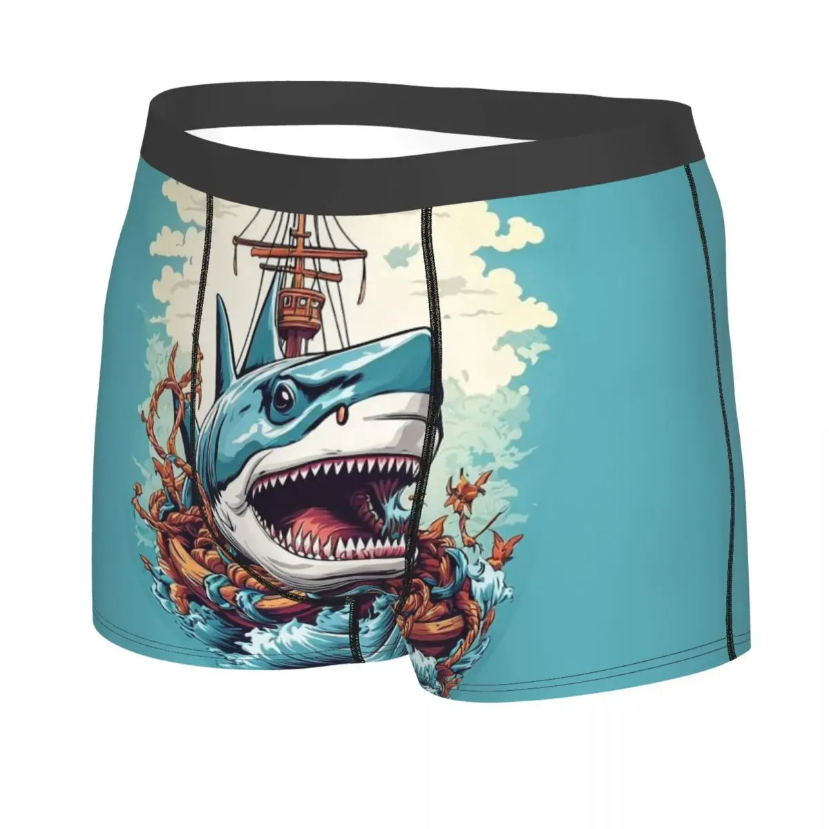 Various Colorful Tropical Fish Man'scosy Boxer Briefs,3D printing Underwear, Highly Breathable High Quality Gift Idea