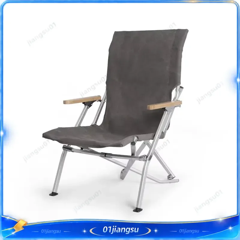 Foldable Camping Chair Lightweight Portable Outdoor Fishing Garden Furniture Relaxing Leisure Seat for Beach Picnic Travel