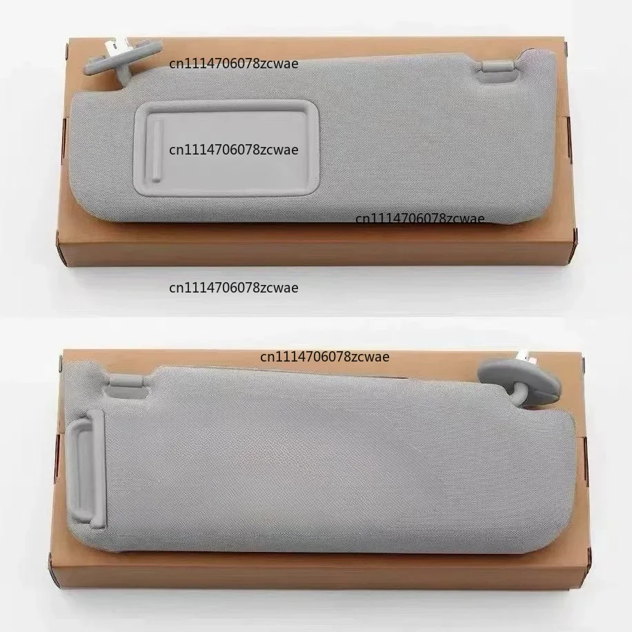 For Toyota Camry 2012 2013 2014 2017 Car Inner Sun Visor Grey Rice Left and Right With Makeup Mirror With Cable 74320-06610-B1