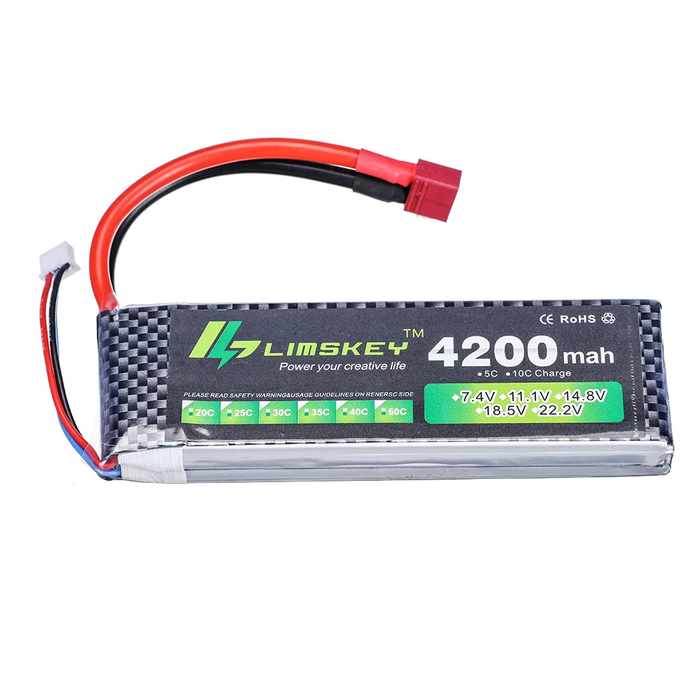 7.4V 11.1V 14.8V LiPo Battery For RC Car Airplane Helicopter 1500mah 2200mAh 2800mah 3000mAh 5200mah 6000mAh 2s 3s Lipo Battery