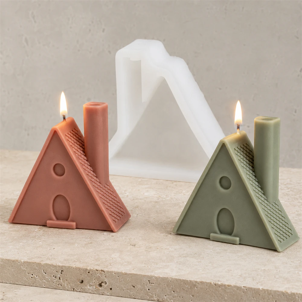 3D Ev Mum Kalıpları Kulübe Şek - Candle Making Set incelemesi ve fiyatı