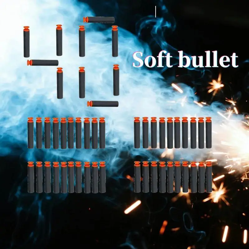 Accessorio Desert Eagle G18 S686 2025 Pistola Proiettile Accessori Parti Pistola giocattolo Proiettili in schiuma morbida EVA Sport giocattolo per azione