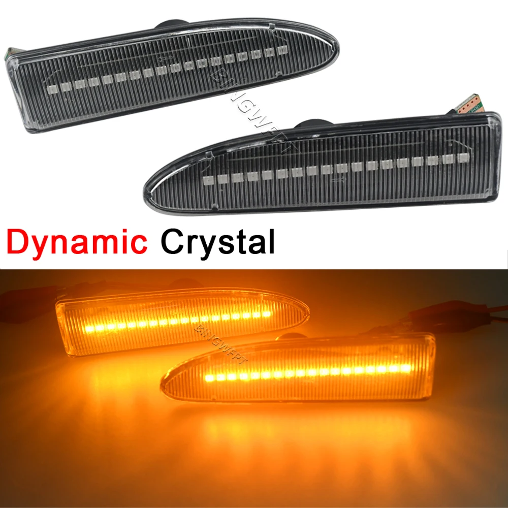 Paire de clignotants latéraux pour Jaguar X Type 2001 - 2009