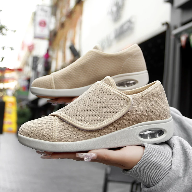Male Breathable Mesh Walking Sneakers Minimalist Plain Color Shock Absorbing Cushion Match Fitness Daily City Walking Footwear