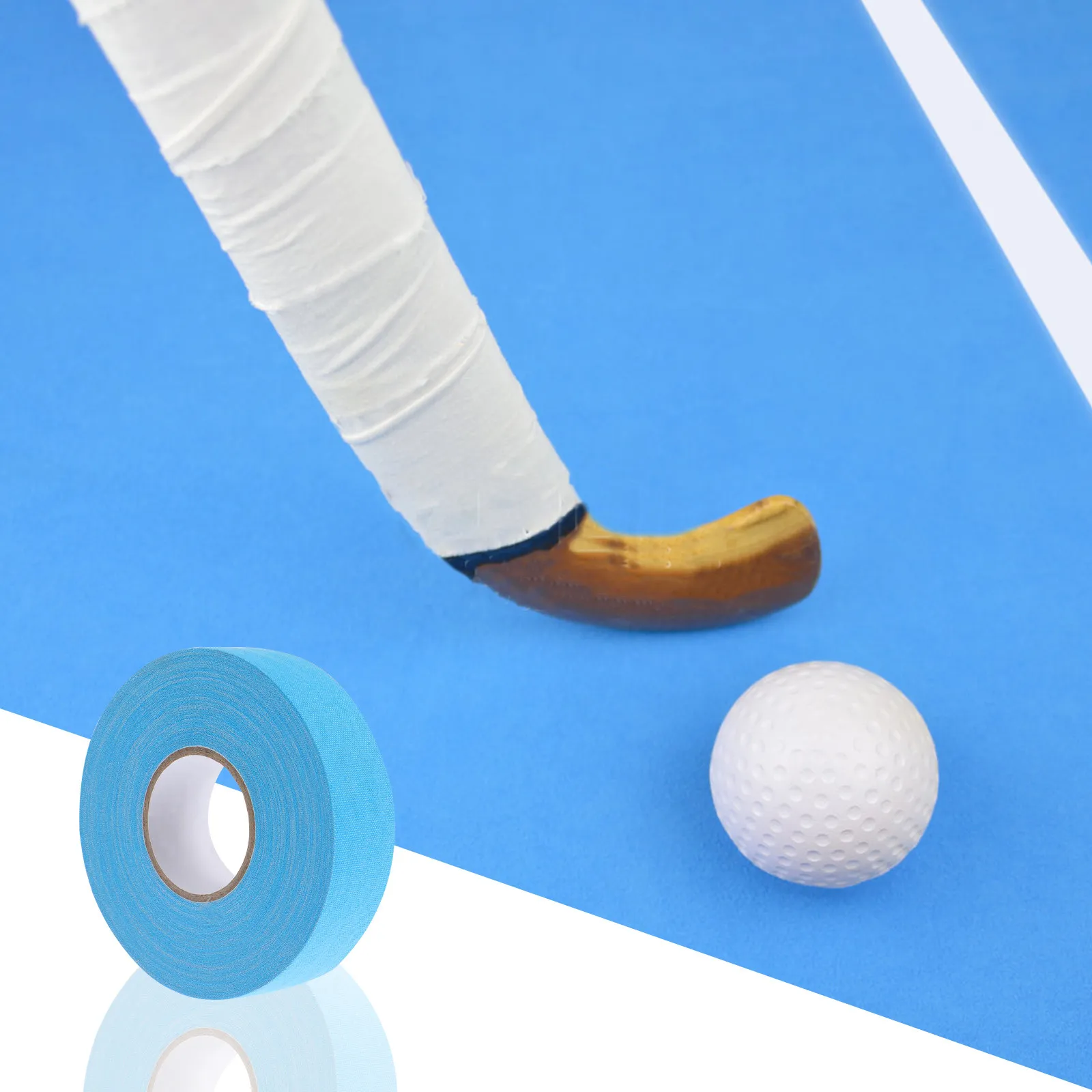 Hockey Grip Tape Non Woven Anti Slip High Adhesion Long Lasting Sports Stick Handle Wrap 1 Piece
