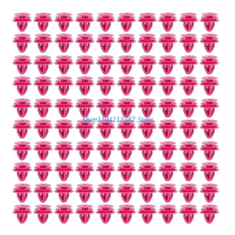 

100pcs Plastic Trim Clips Fastener Rivet Replacement Part 8231527000 82315-27000