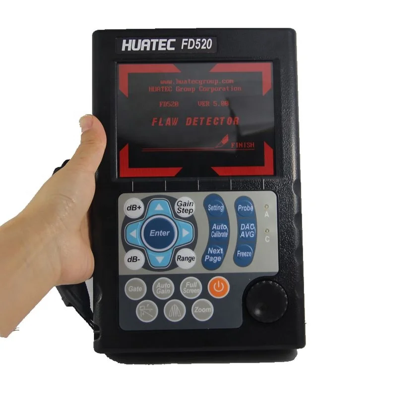 Weld Flaw Detection NDT Testing Ultrasonic Equipment FD520 New Digital Portable Ultrasonic Flaw Detector