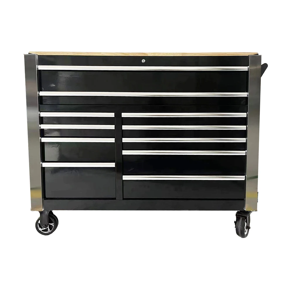 

Heavy Duty Multi Function Metal Iron 11 Drawers Tool Cabinet Roller Tool Trolley Tool Box For Garage Home Workshop