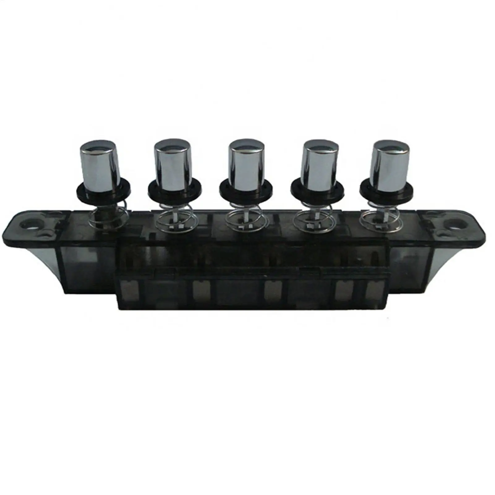 Five-position plug-in button switch for range hood five-position silver switch Durable Power On-off Kitchen Accessories