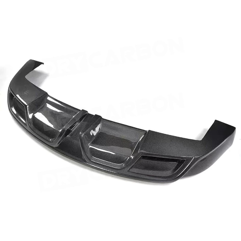 Carbon Fiber Rear Diffuser Lip Spoiler for Tesla Model S 2012 2013 2014 2015 FRP Bumper Guard Plate Car Styling Body Kits