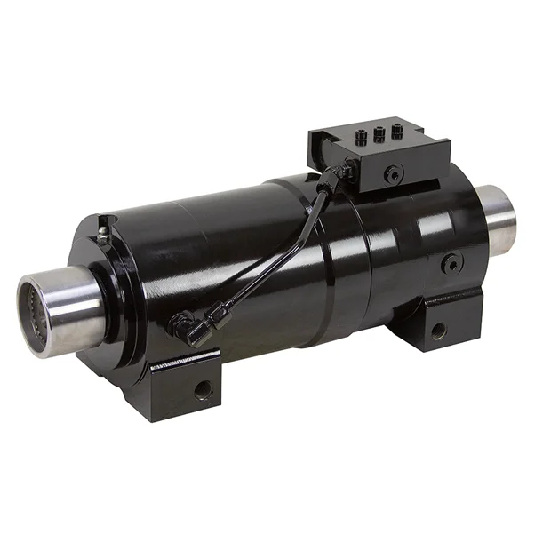 WEITAI WL40 Series 2200 Nm 180 360 Degree Rotation Helical Hydraulic Rotary Actuator