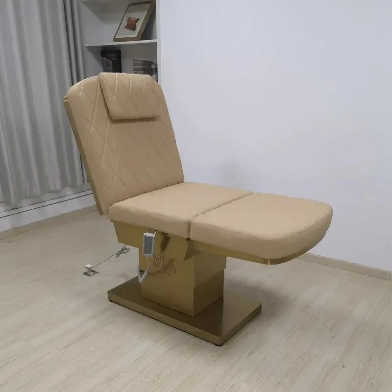 Massage Table & Bed,Beauty Salon Furniture,New Upgraded With Headrest 3 Motor Remote Control Adjustable Metal Base Beauty Massag