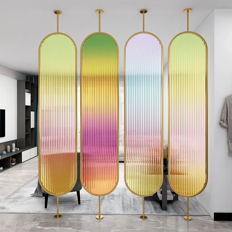 ضوء شاشة من الحديد المطاوع بلون الشمال من الفولاذ المقاوم للصدأ لغرفة المعيشة الفاخرة في المكتب سيمفوني