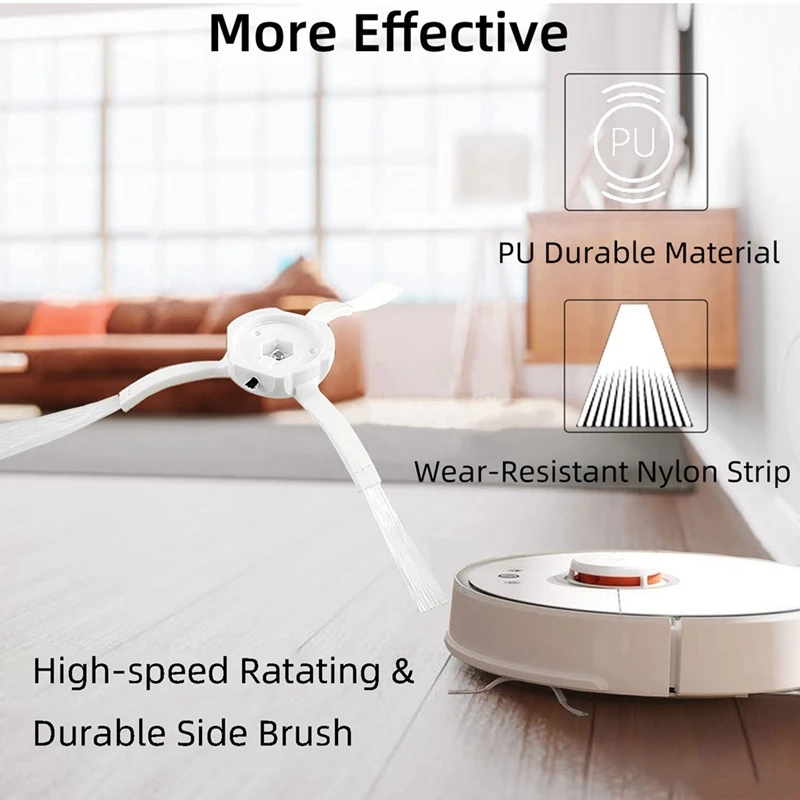 For Xiaomi Mi Robot Vacuum Mop 2 Lite / Mi Robot Vacuum Mop 2 Pro / MJST1SHW Parts Main Side Brush Hepa Filter Mop Rag