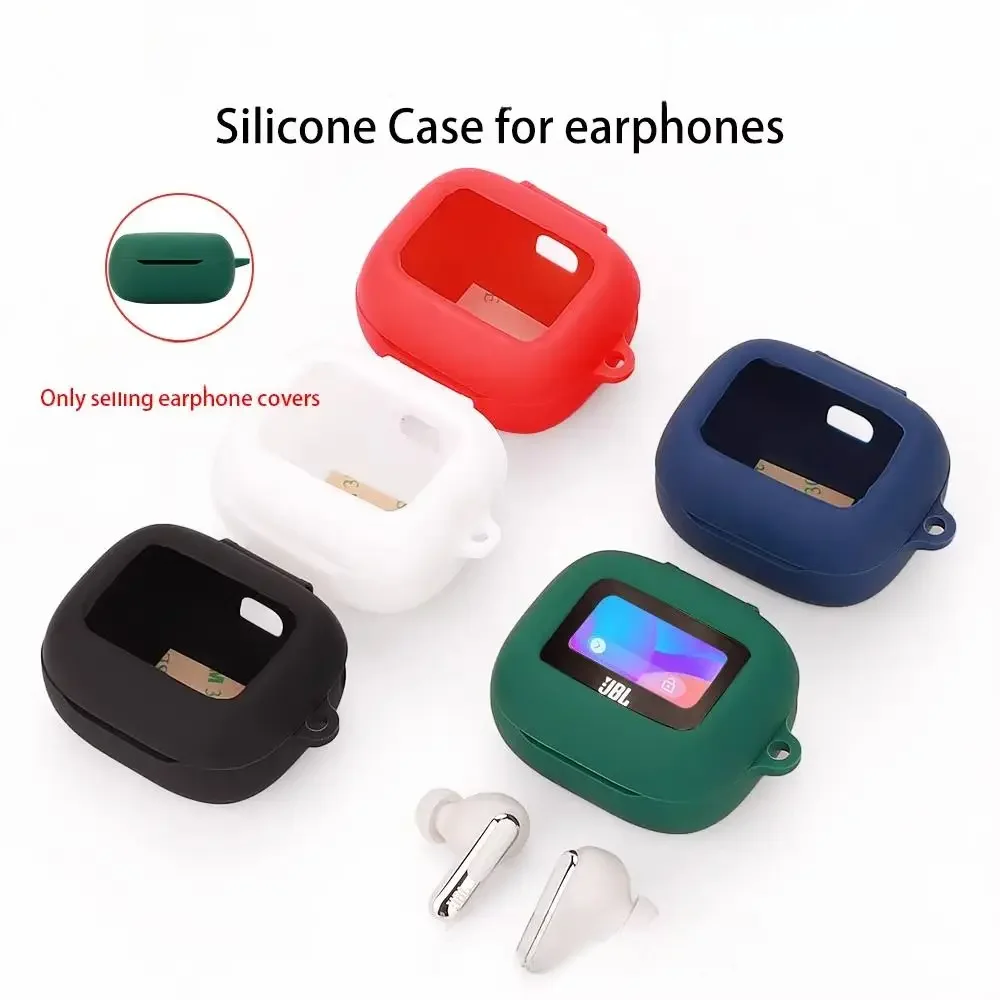 Skinlee Liquid Silicone Case For JBL LIVE BEAM 3 Case Wireless Headphone Protector Case For JBL LIVE BEAM 3 Protect Cover