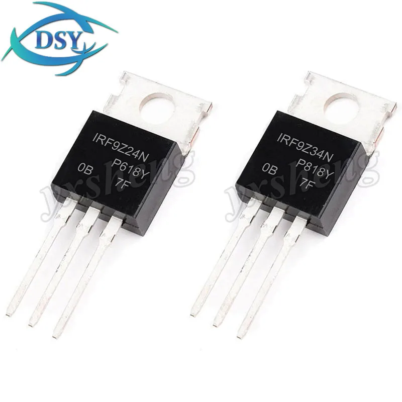10PCS IRF9Z24N IRF9Z34N TO-220 Field-effect Transistor IRF9Z24 IRF9Z34