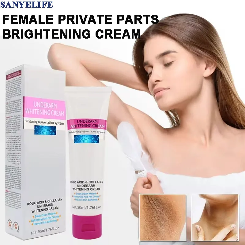 

Women's Private Parts Brightening Cream Fade The Dark Melanin in The Fingers Joints Armpits Knees Moisturizing Antiperspirant