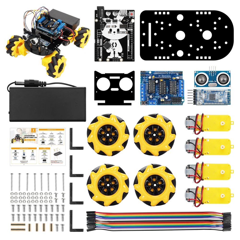 

Tscinbuny Robot Kit Programming Automation for Arduino Kits for Beginners Robot Electronics Kit programmable robotics with App