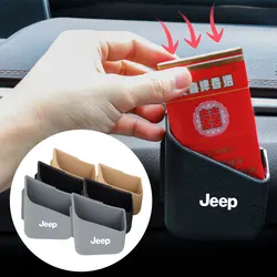 2Pcs ABS Car Door Side Storage Box Organizer Holder Auto Accessories For Jeep Renegade Patriot Wrangler Cherokee Compass Liberty