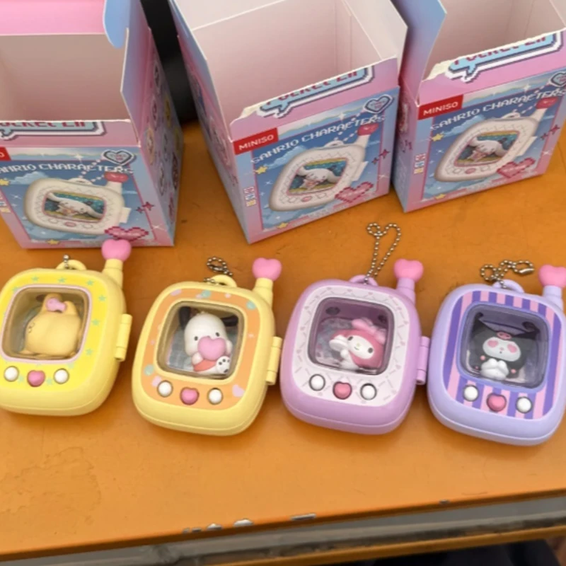 Genuine Sanrio Pocket Elf Pendant Series Blind Box Hellokitty Anime Figure Decoration Collection Mystery Box Kid Customized Gift