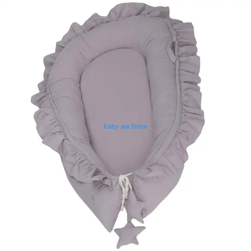 

In Bed Bassinet Pad for Infants Portable Detachable Travel Bed Multipurpose Baby Nest Mattress for Home and Outdoor Use 4XBD