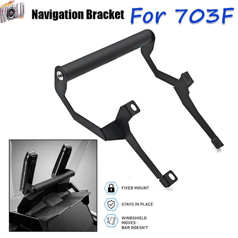 Motorrad-Navigationshalterung für 703F F703 ZT-703F, Handyhalterung, GPS-Navigationshalterung