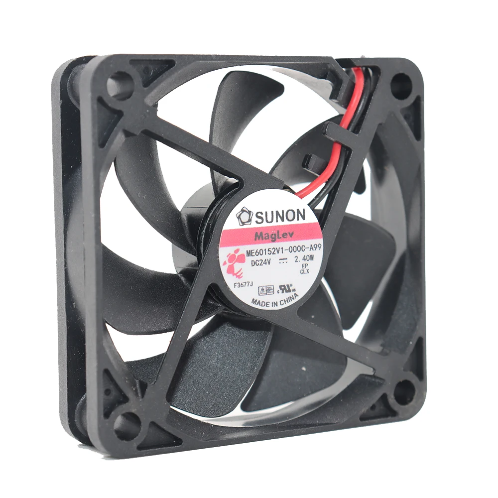 Brand new original Taiwan Construction Standard SUNON ME60152V1-000C-A99 24V inverter cabinet cooling fan 6 cm