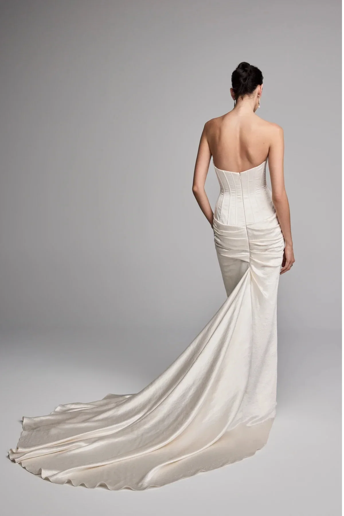 Vestido De Novia Curvy Mermaid Wedding Dress Reception Dresses For Weddings Casamento Minimalista Elegante 2026 Satin Boda Civil