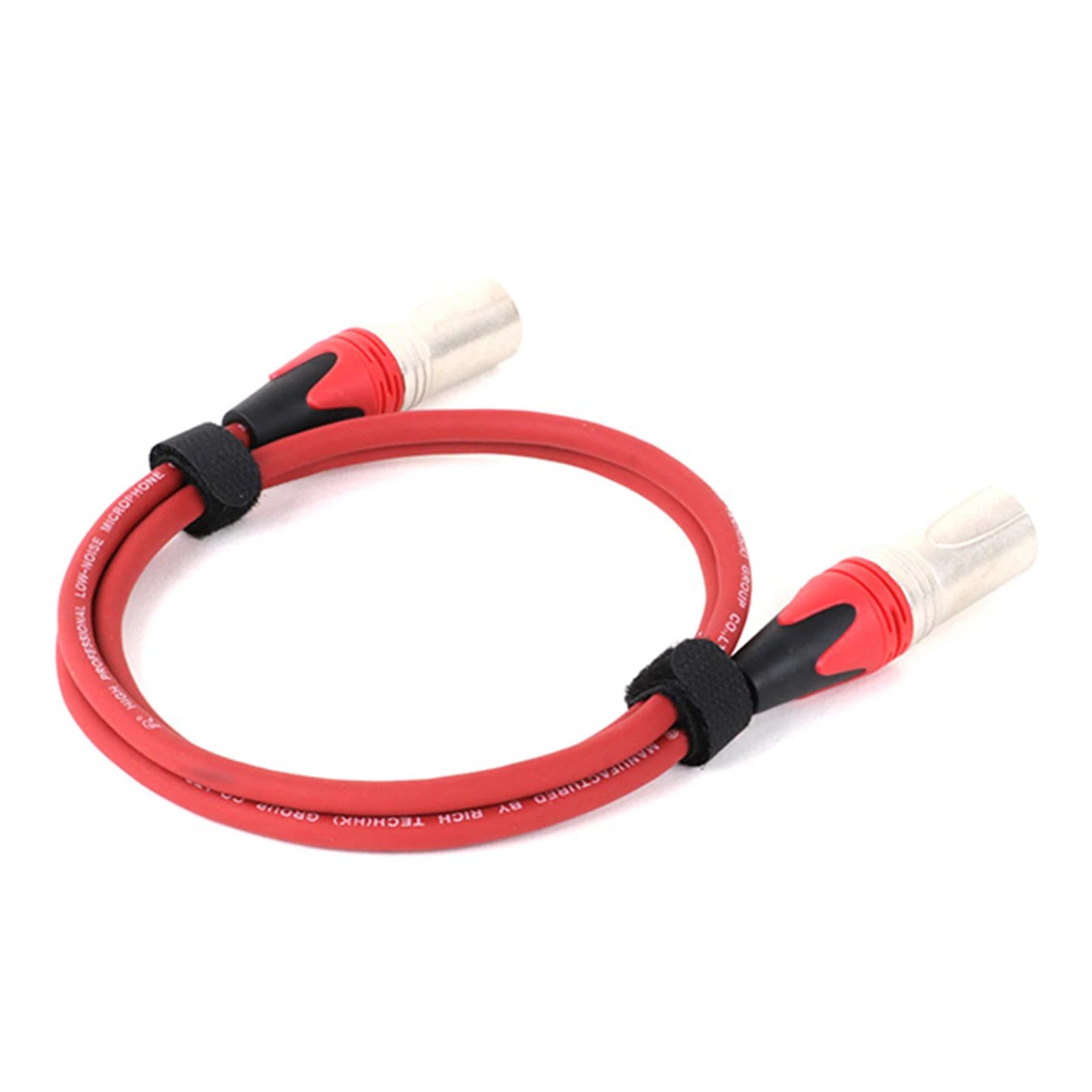 Color XLR Cable 3Pin Male to Male Audio Signal Line OFC Copper Dual Shielded for Mic Mixer Amplifier Stage Light Customization