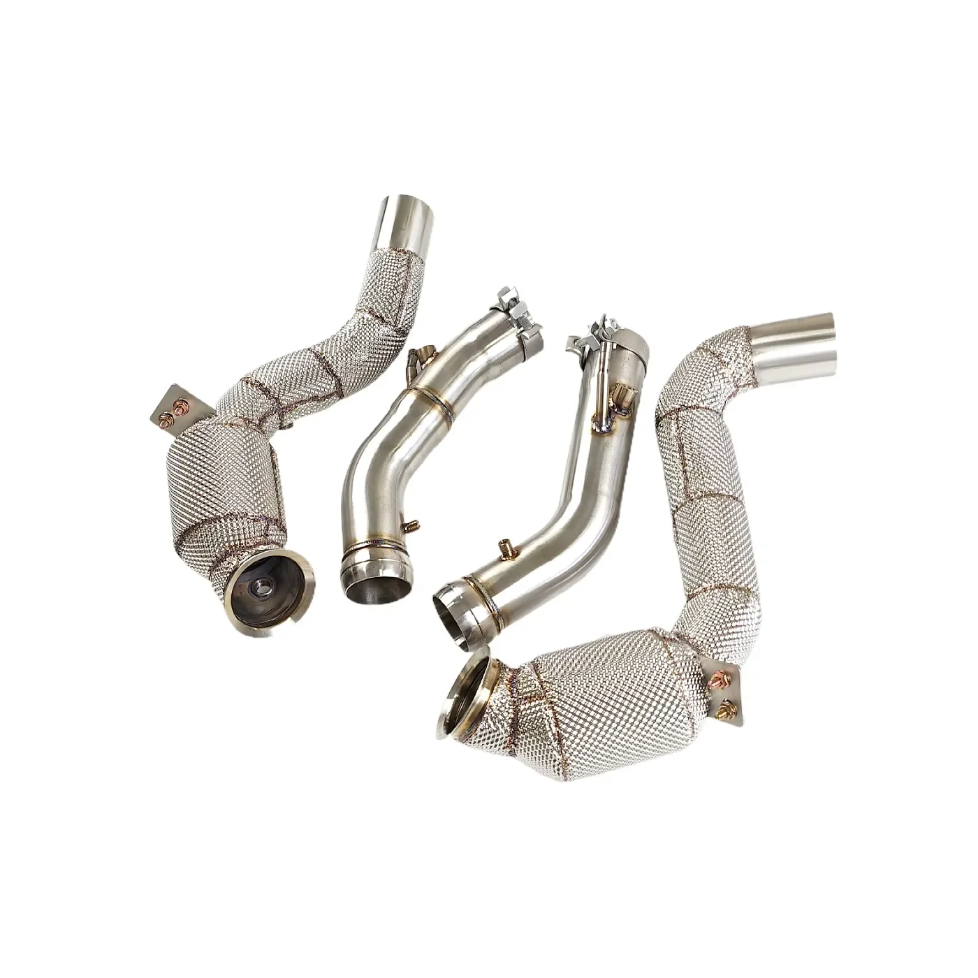 

Heatshield Downpipe For Mercedes-Benz W205 C63 C63S AMG 4.0T