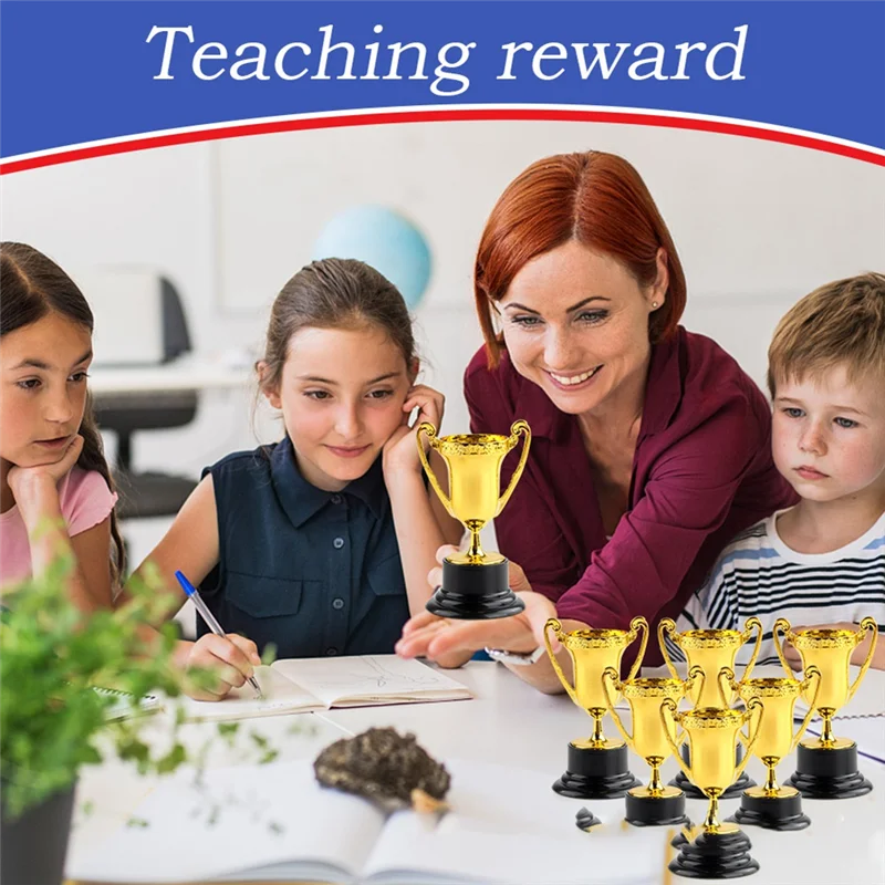 

Plastic Trophies, Toy Gold, Silver And Bronze Trophies, Sports Award Props, Toy Ornaments And Decorations-A21R
