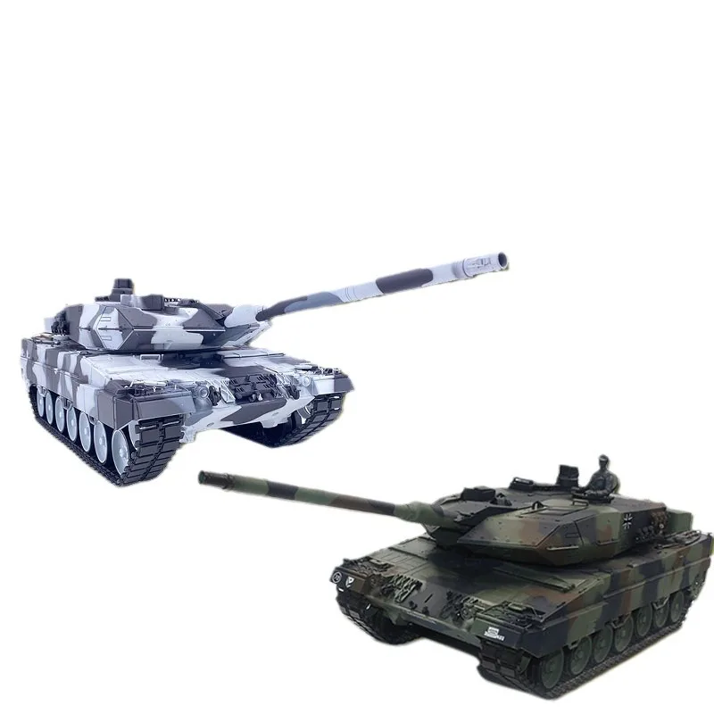3889 German Leopard 2A6 Heavy Tracked 2.4G Electric Remote Control Tank, Simulation Model Toy
